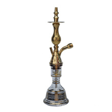 gold plating shisha steam cheap price factory handmade shisha body top quality egypt style shisha hookah Z-9008